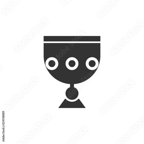 Holy chalice icon. Element of Easter holidays for mobile concept and web apps. Detailed Holy chalice icon can be used for web and mobile