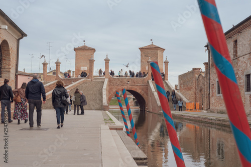 Ponte dei Trepponti a Comacchio photo