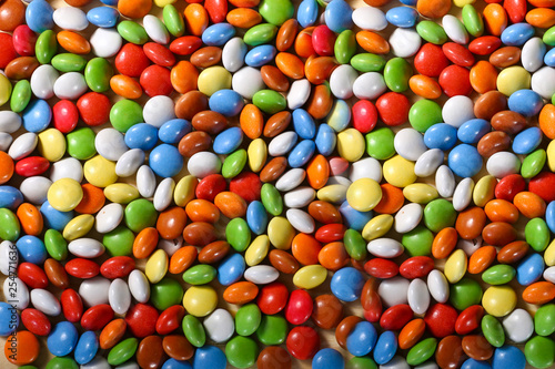 background of colorful candy