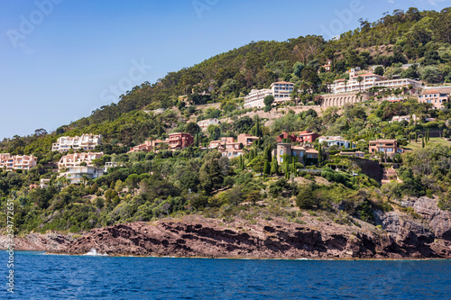 France, Provence-Alpes-Cote d'Azur, Theoule-sur-Mer, holiday homes photo