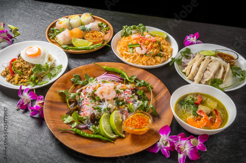                            typical Thai cuisine