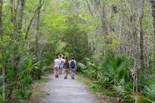 WALKING THE TRAIL