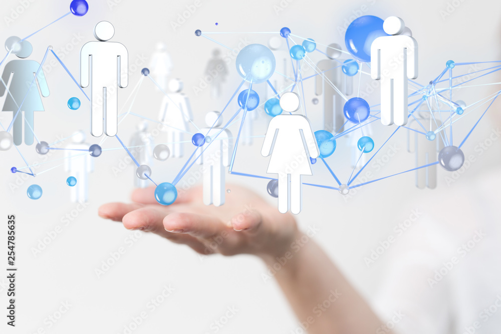 Data technology illustration. Abstract futuristic background. Wave with connecting dots and lines on dark background. Wave of particles. Data technology illustration. Abstract futuristic background. Wave with connecting dots and lines on dark background. Wave of particles.