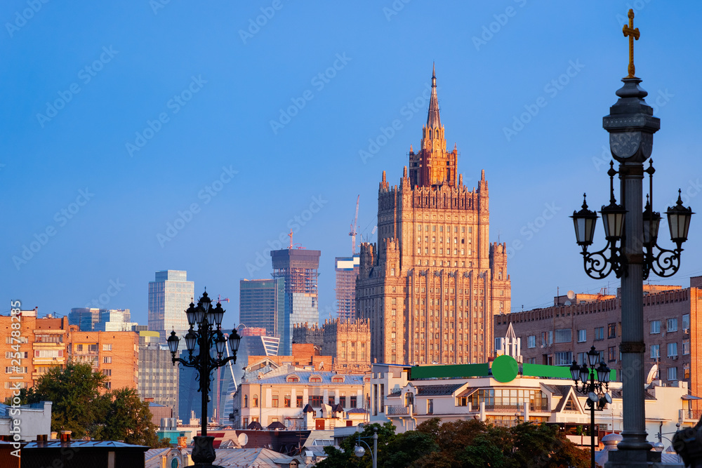 Ministry for Foreign Affairs of Russia main building in Moscow