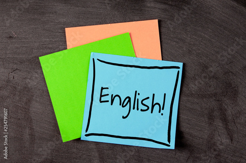 English Learning Concept