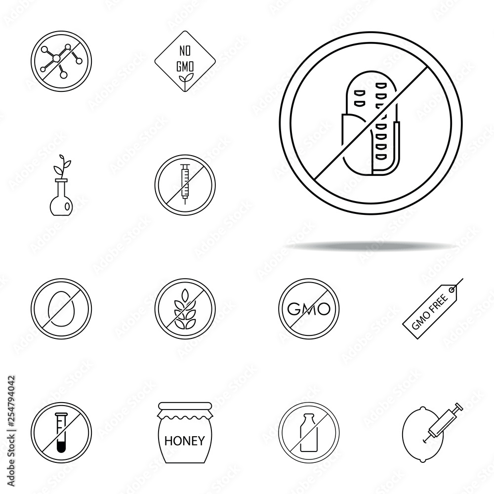 corn free icon. GMO icons universal set for web and mobile corn free icon. GMO icons universal set for web and mobile