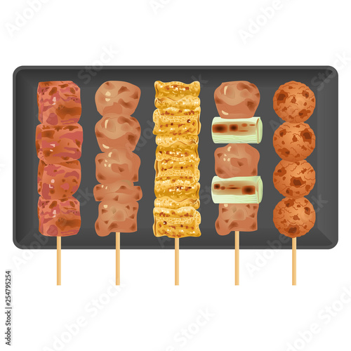 焼き鳥 盛り合わせ 塩味