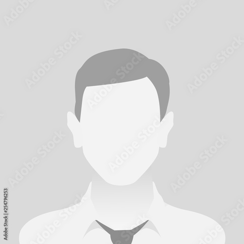 Person gray photo placeholder man
