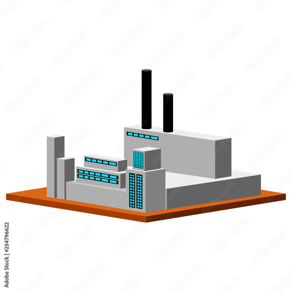 Isolated energy plant image. Vector illustration design Isolated energy plant image. Vector illustration design