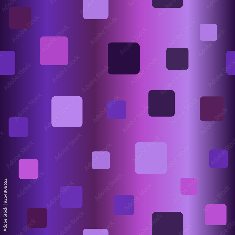 Glowing rounded square pattern. Seamless vector Glowing rounded square pattern. Seamless vector