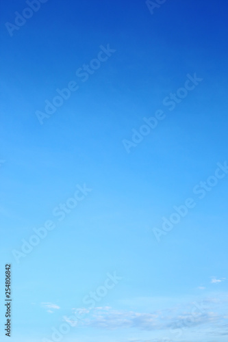 clear blue sky background