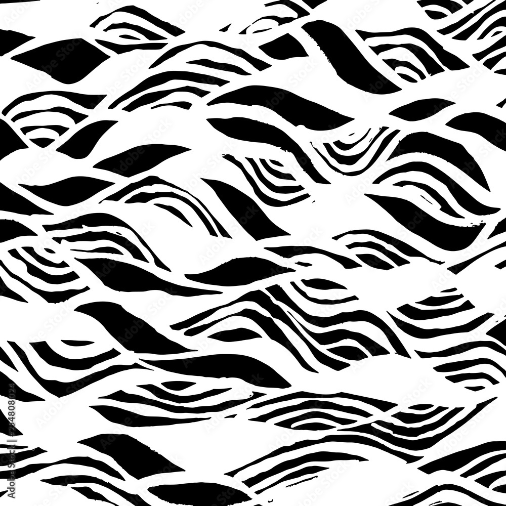 Brush grunge pattern. White and black vector. Brush grunge pattern. White and black vector.