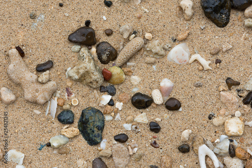 pebbles on the beach