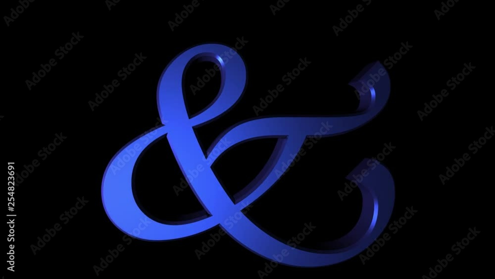 Rotating Ampersand icon with alpha channel Rotating Ampersand icon with alpha channel