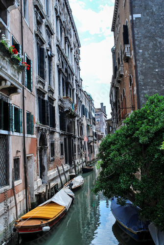 canal in venice, digital photo picture as a background