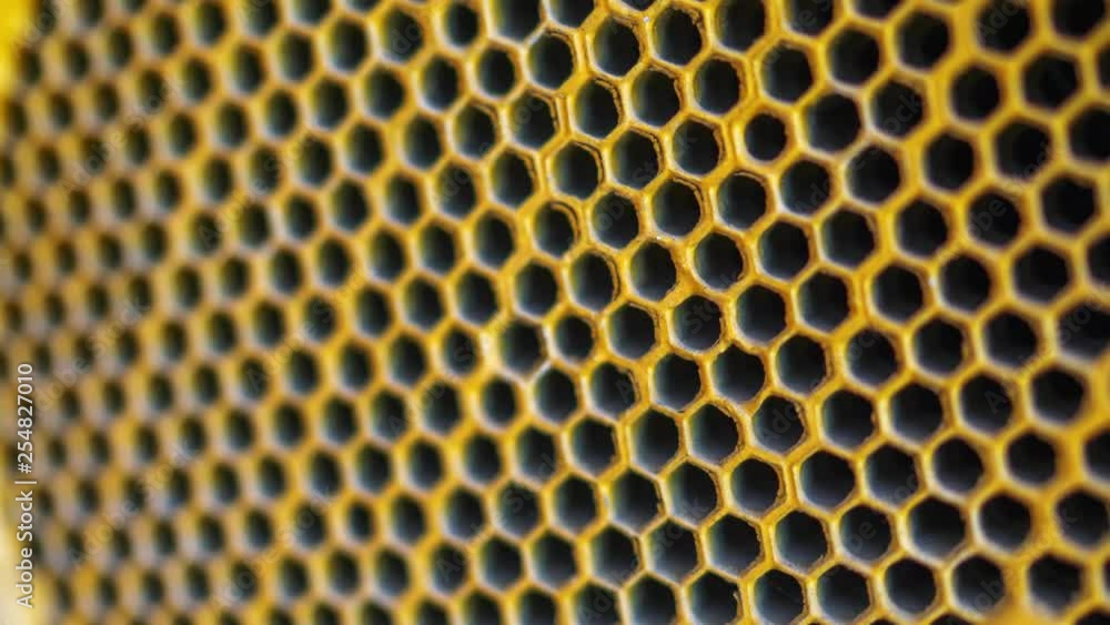 Metal yellow honeycomb texture, hexagon pattern, abstract metal texture Metal yellow honeycomb texture, hexagon pattern, abstract metal texture