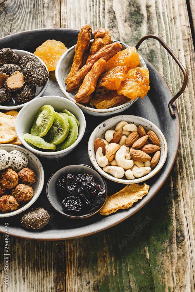 Homemade sweets from dried fruits Homemade sweets from dried fruits