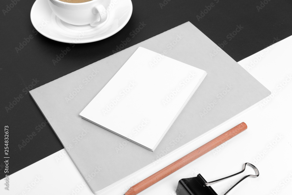 Corporate identity template, blank stationery set. Mock up for branding Corporate identity template, blank stationery set. Mock up for branding