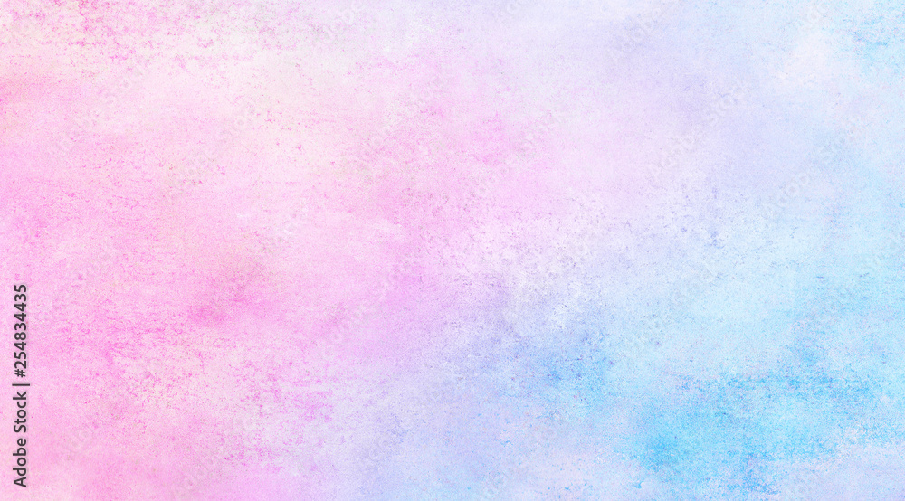 Grungy ink colors wet effect canvas aquarelle background. Fantasy smooth pastel light pink, purple and blue shades watercolor paper textured illustration for creative design, vintage card, templates Grungy ink colors wet effect canvas aquarelle background. Fantasy smooth pastel light pink, purple and blue shades watercolor paper textured illustration for creative design, vintage card, templates