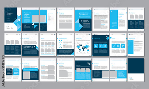 Abstract vector modern/ flyer design / brochure design template / annual report /book cover / corporate identity template /in an A4 page