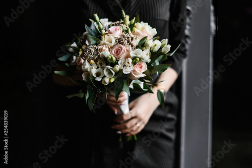 bridal bouquet of flowers