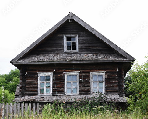 Abandoned village house