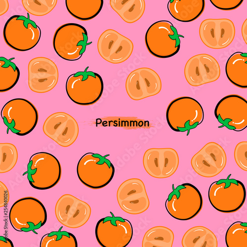 Random Persimmon Vector