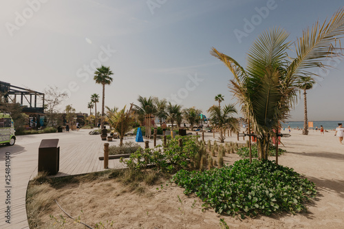 DUBAI, UAE : La Mer in Dubai, UAE, as seen on Januaru 04, 2019. It is a new beachfront district with shopping and restaurants in Jumeirah