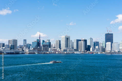 Obraz na płótnie 東京ベイエリアの風景　scenery of tokyo bay area