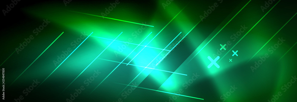 Abstract neon glowing light background. Dark background with lights. Abstract background with neon lights, night view. Abstract neon glowing light background. Dark background with lights. Abstract background with neon lights, night view.