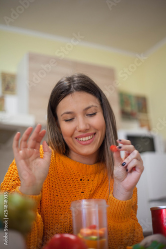 All this spices make this smoothie healthy.