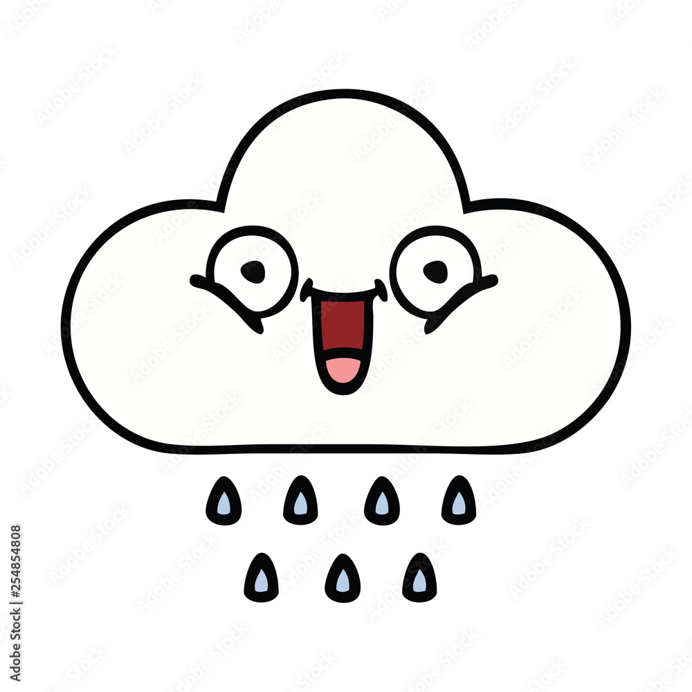 cute cartoon rain cloud cute cartoon rain cloud