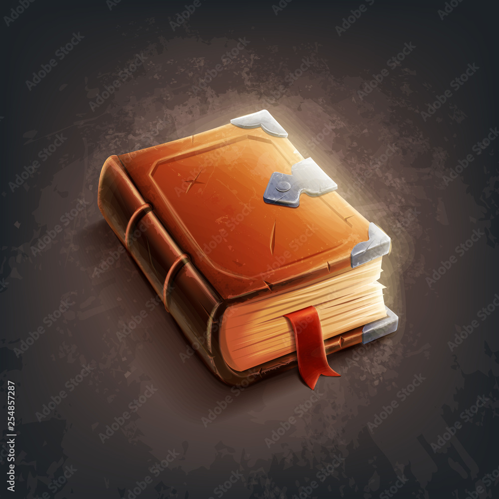 old book vector
