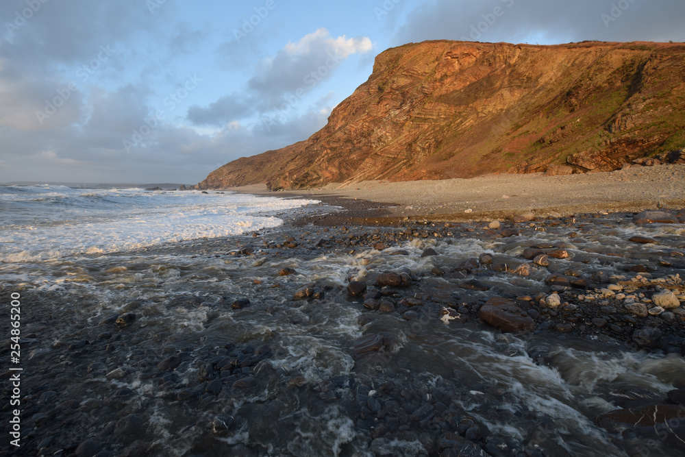 Obraz premium Millook Haven North Cornish Coast
