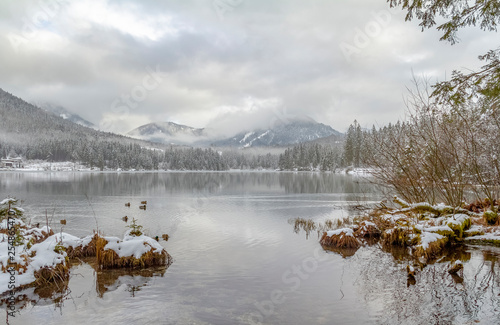 Hintersee at winter time photo