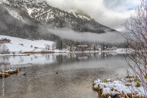 Hintersee at winter time photo