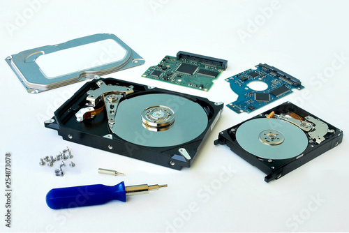 Harddisk.Repair hard disk.hdd computer appliances.