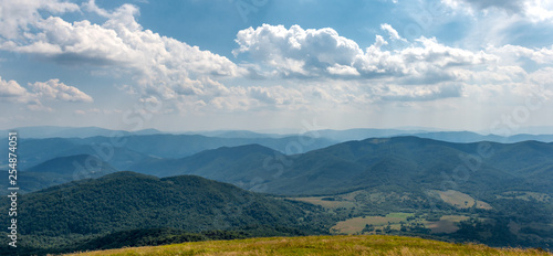 Fototapeta Naklejka Na Ścianę i Meble -  Bieszczady - panorama