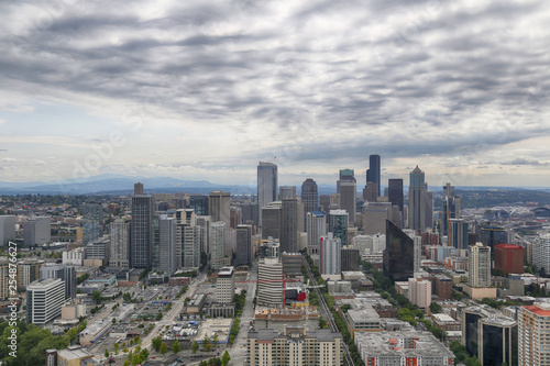 Aerial view of Seatle