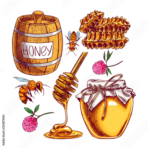Cute honey set