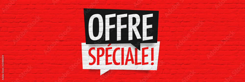 Offre spéciale