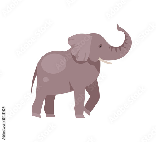Cartoon elephant vector
