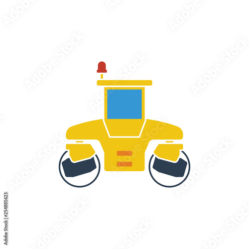 Icon of road roller