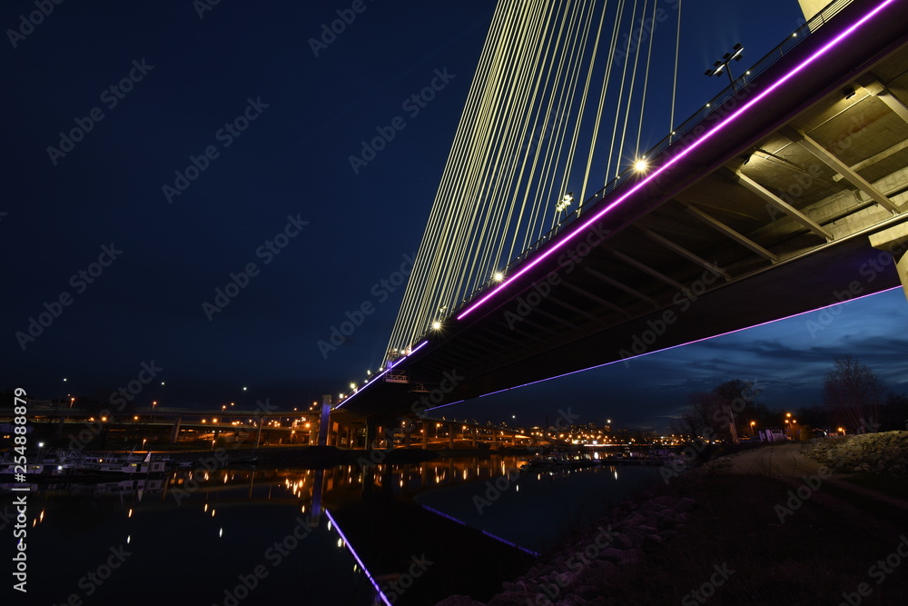 bridge at night bridge at night