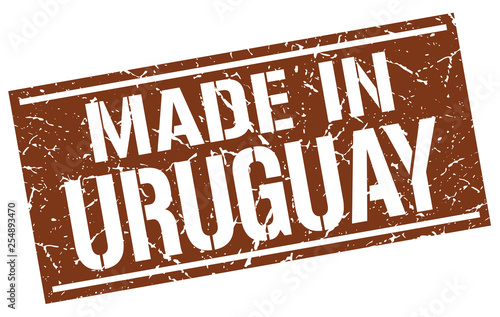 made in Uruguay stamp