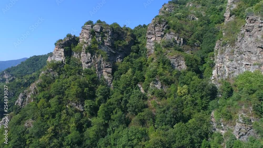 flying around sharp rocks