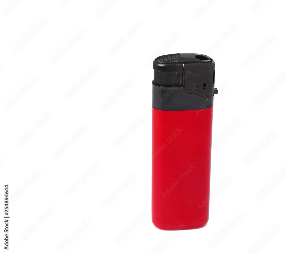 Cheap Lighter on isolated background