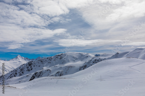 Snowy mountains in Italy © Peteris Zalitis