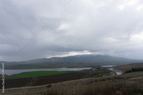 landscape, sky, field, countryside, nature, green, view, hill, grass, rural, panorama, clouds, hills, agriculture, summer, meadow, fields, mountain, farm, blue, england, country, panoramic, mountains,