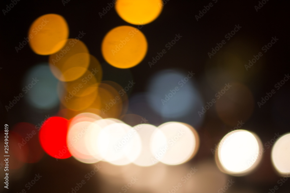 Colorful abstract bokeh Background, City night light bokeh,Party light on night,background defocused Colorful abstract bokeh Background, City night light bokeh,Party light on night,background defocused